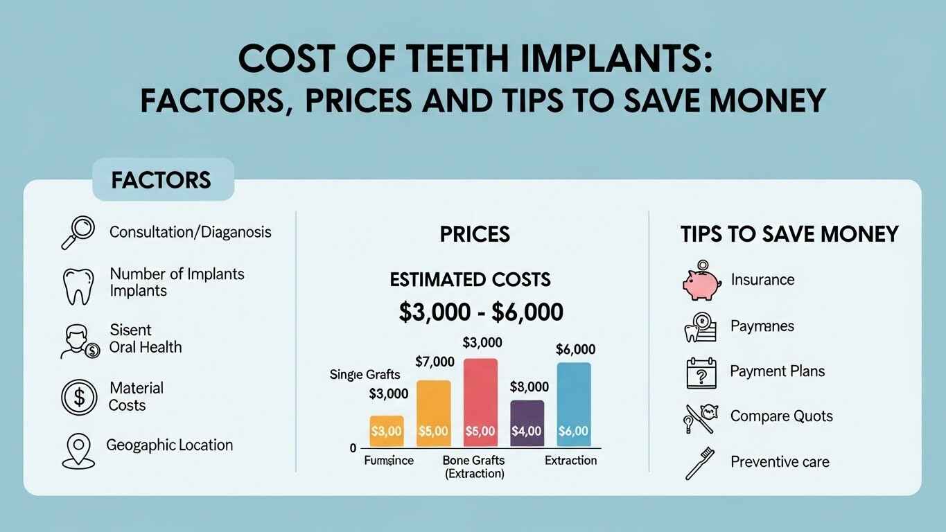 Cost of Teeth Implants