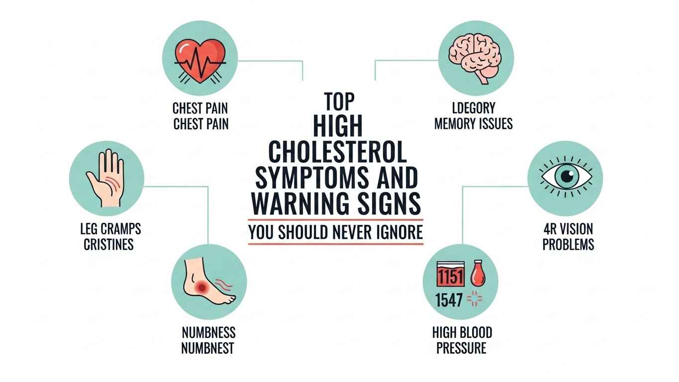 High Cholesterol Symptoms You Should Never Ignore