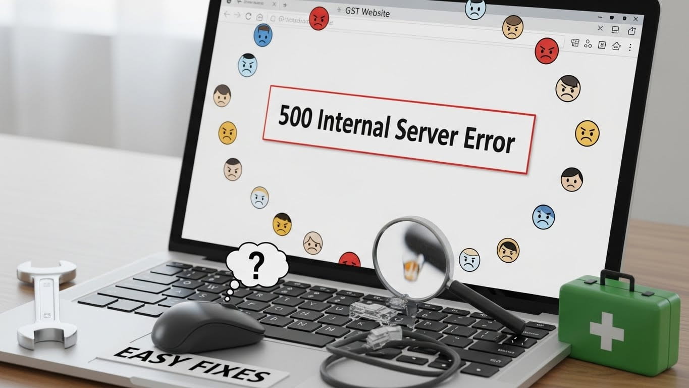 How GST Website Not Working Affects Taxpayers