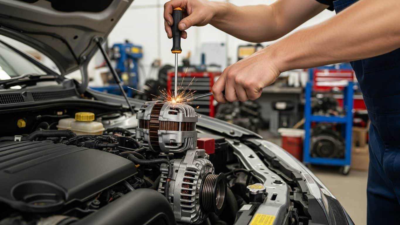 How to Test an Alternator Without a Multimeter