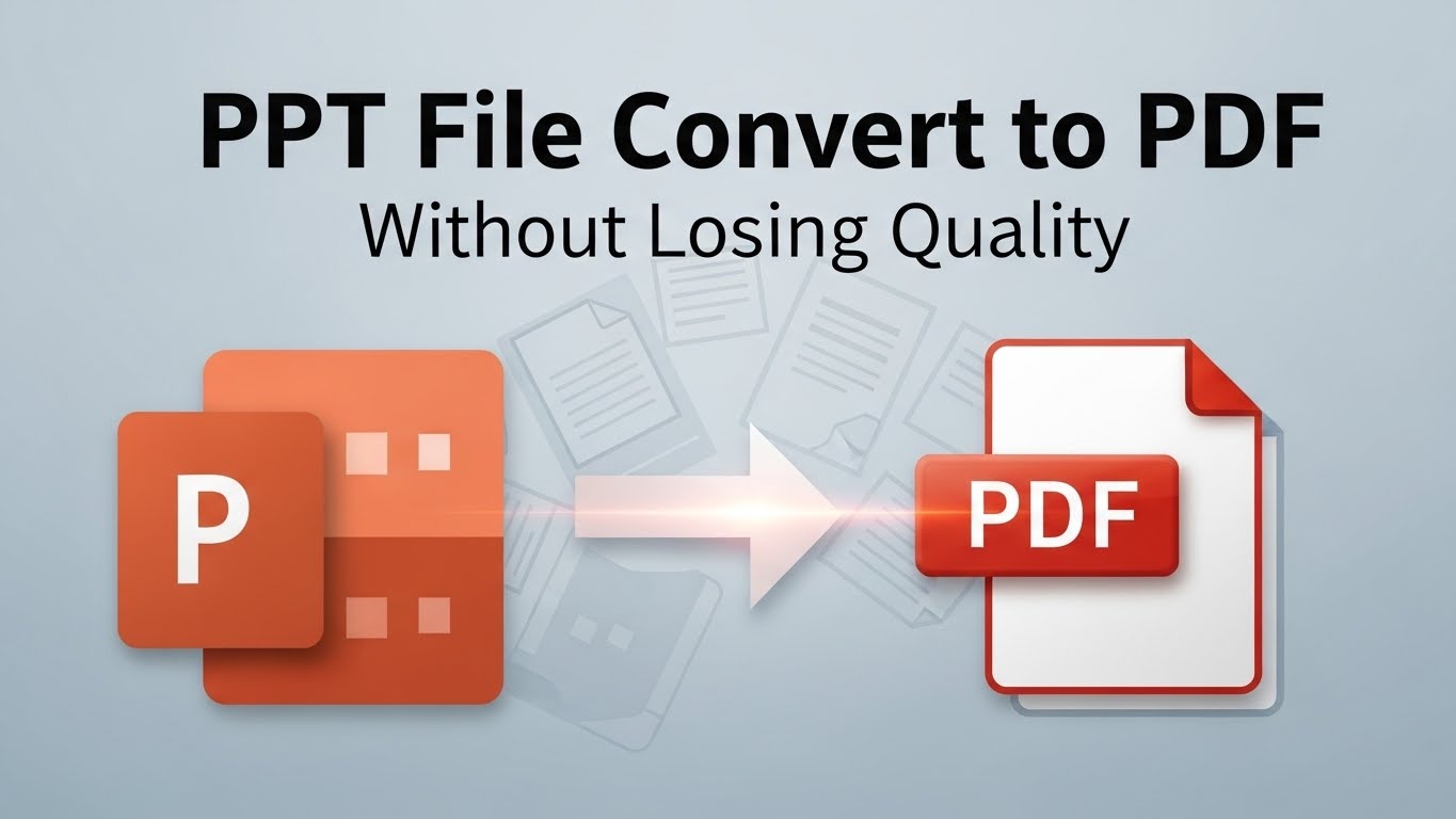 PPT File Convert to PDF
