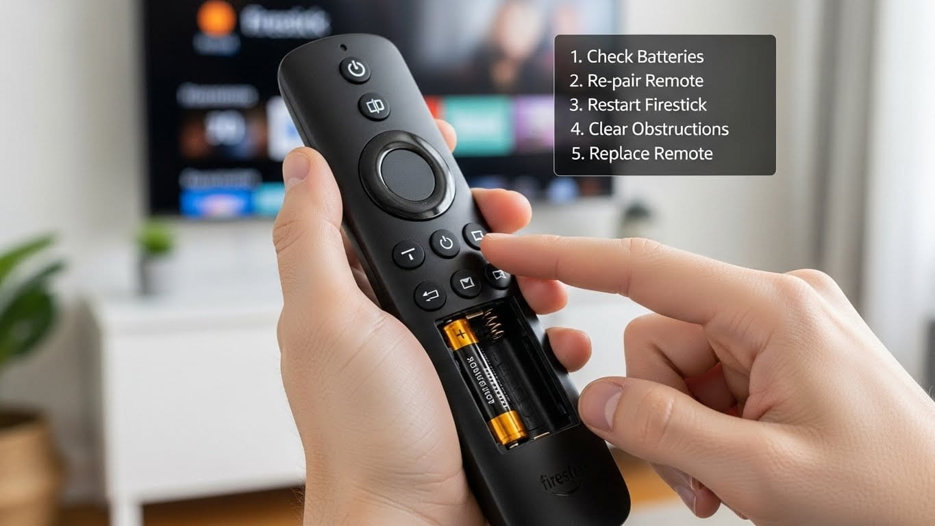 Why Firestick Remote Not Working Happens